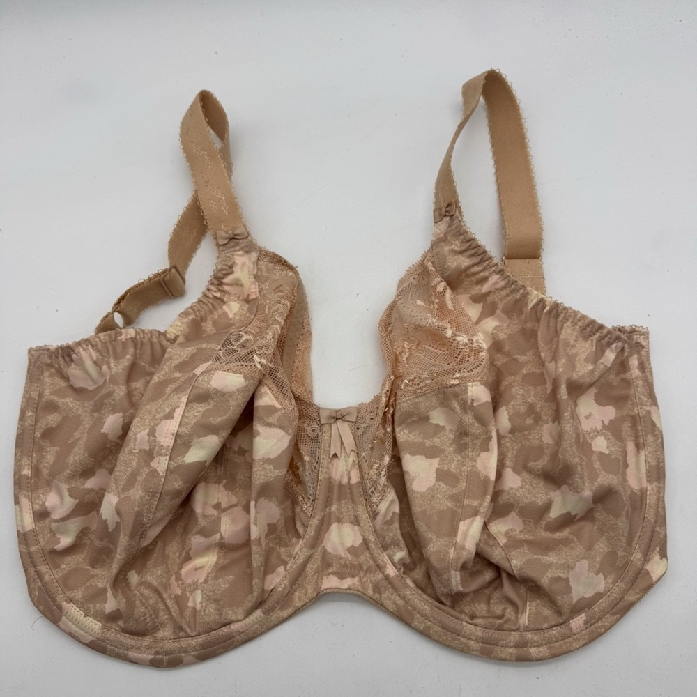 Elomi Stretch Banded Bra Toasted Almond B2682 - Picture 3 of 5